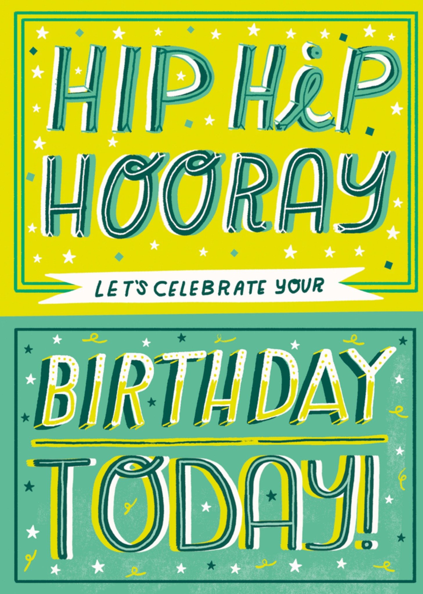 Verjaardagskaart Hip hip hooray Kaart Ohh Deer