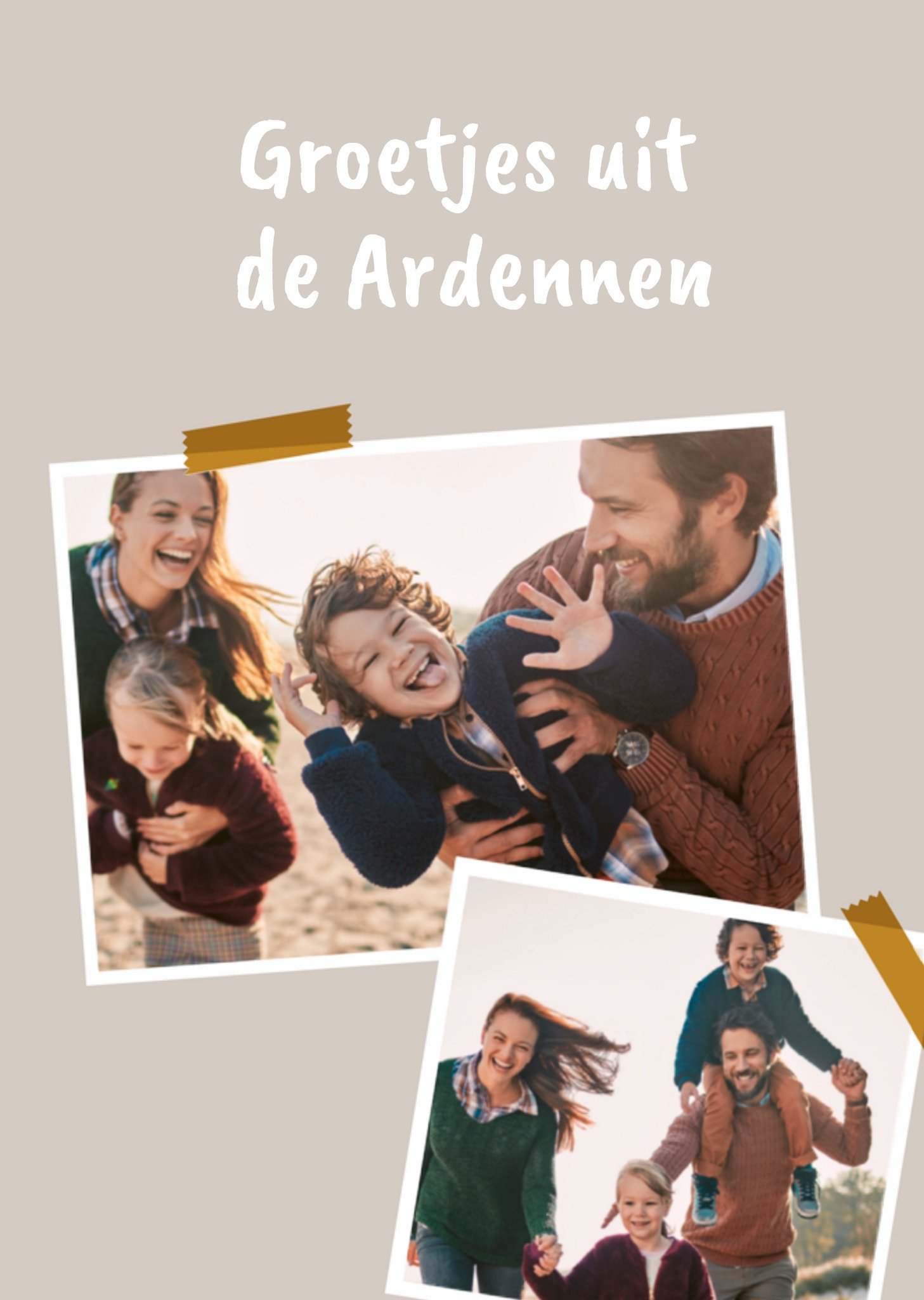 Vakantiekaart fotokaart Kaart Greetz