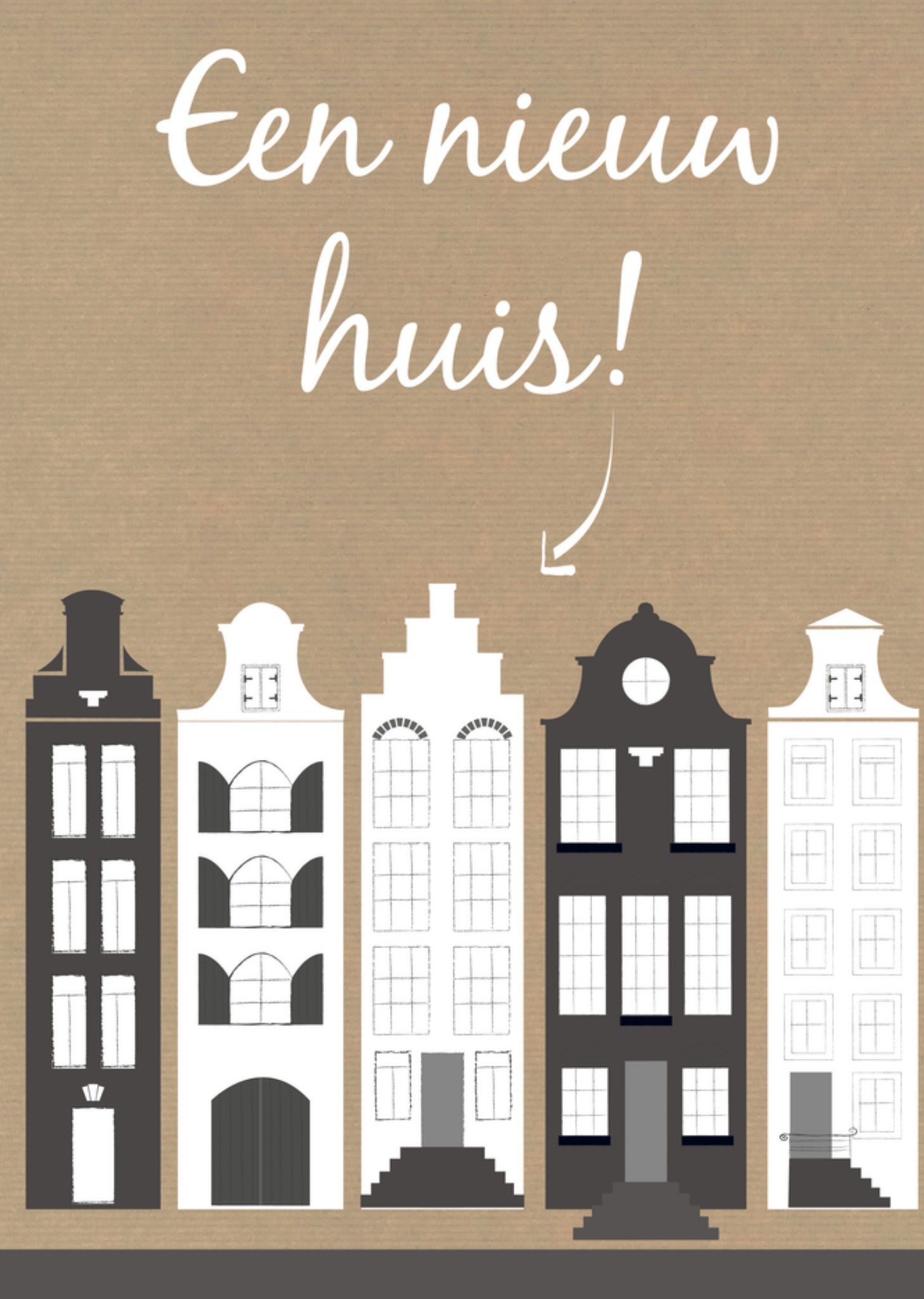 Kaart nieuwe woning Herenhuizen Bruin Kaart Tsjip