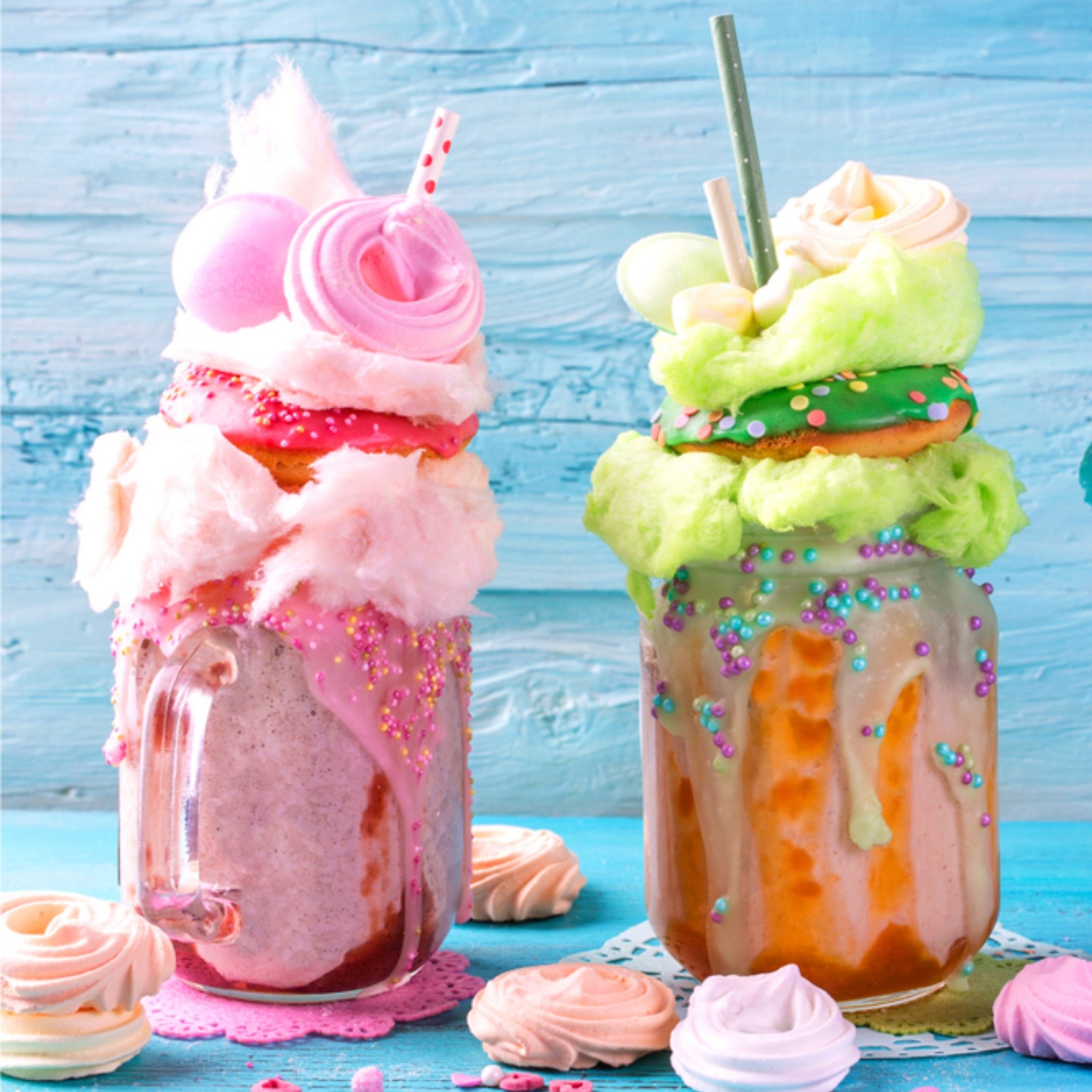 Greetz Verjaardagskaart milkshakes Vierkant