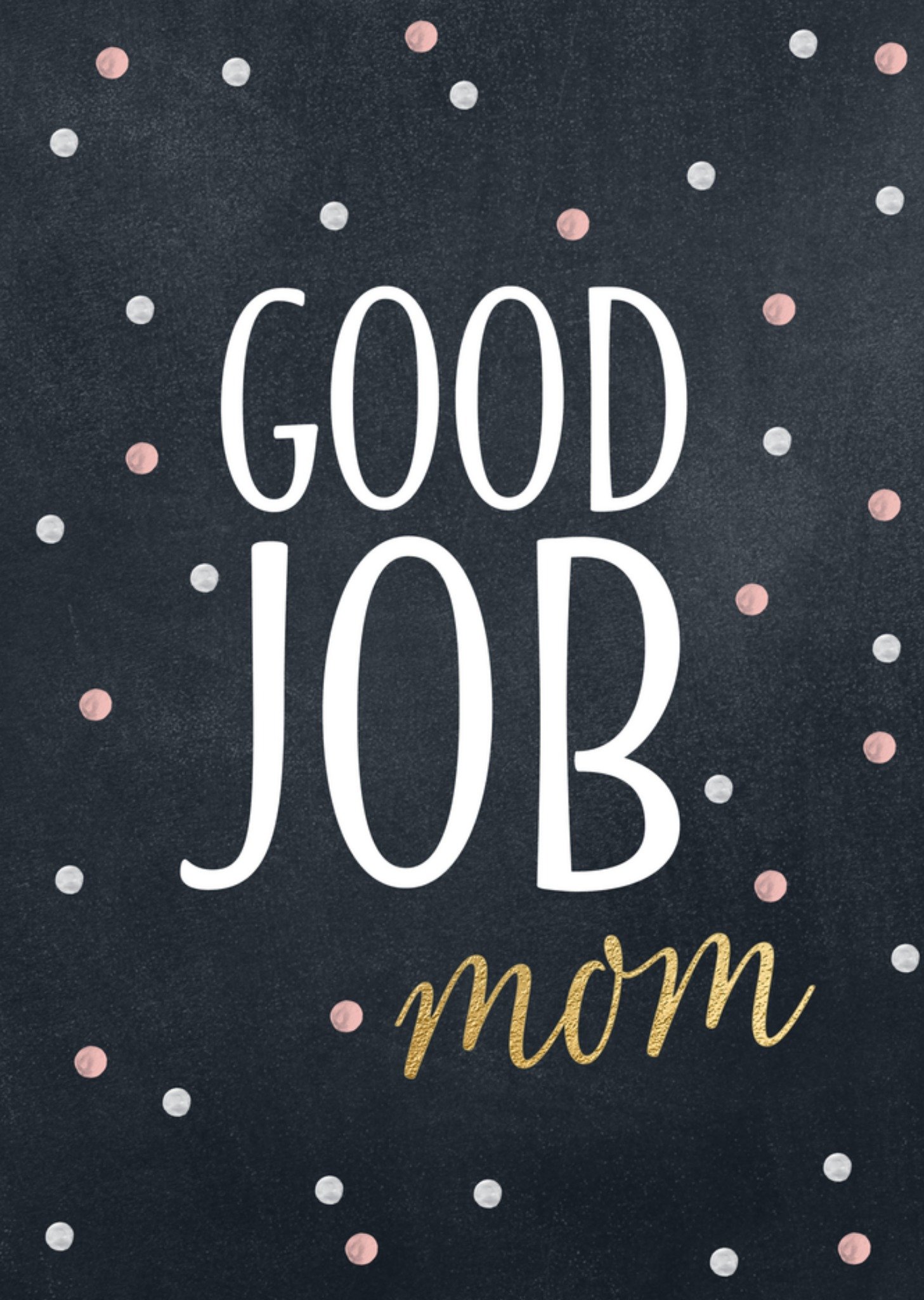 Luckz Nieuwe baan good job mom Standard Card