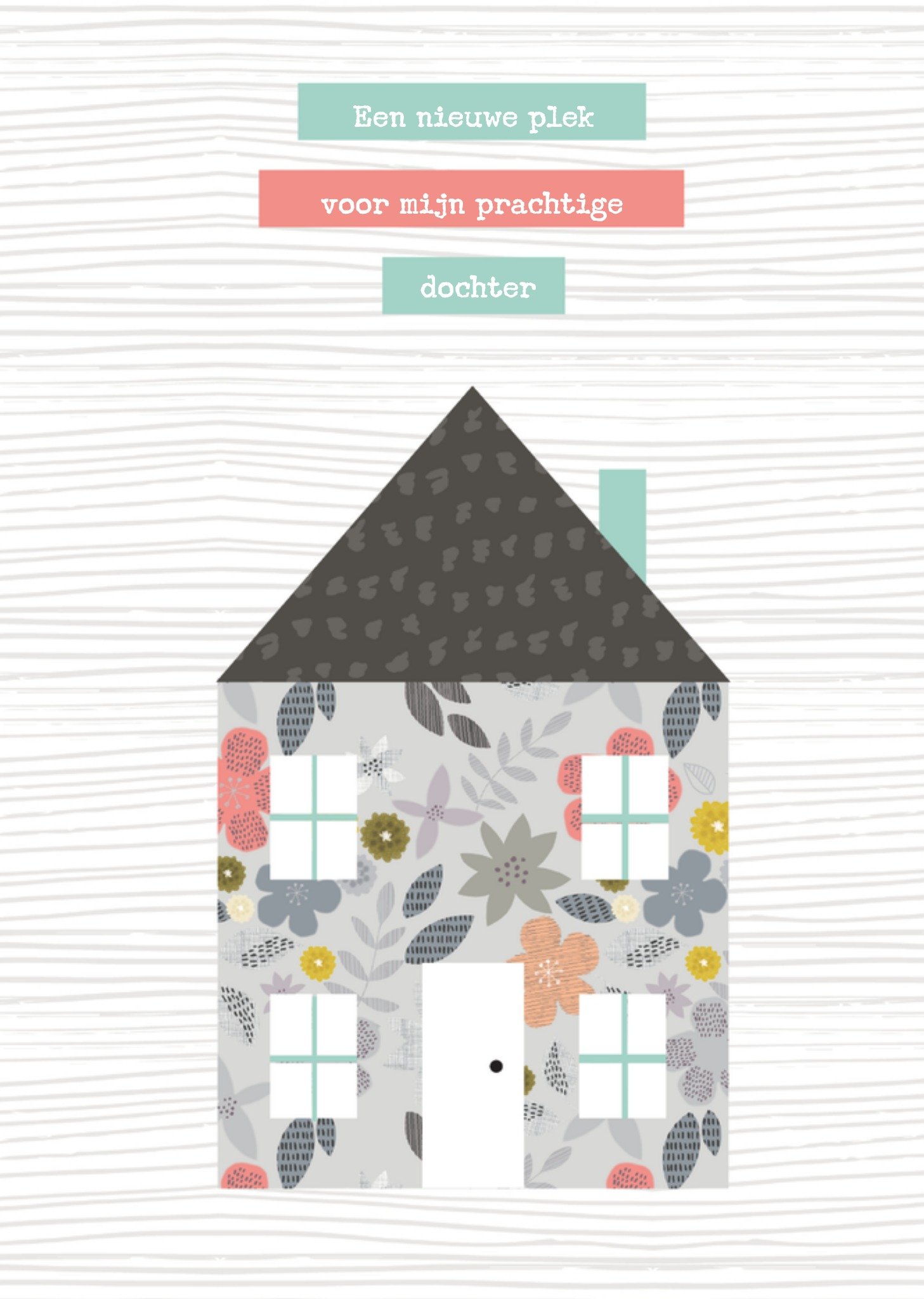 Nieuwe woning Illustratie Kaart TMS