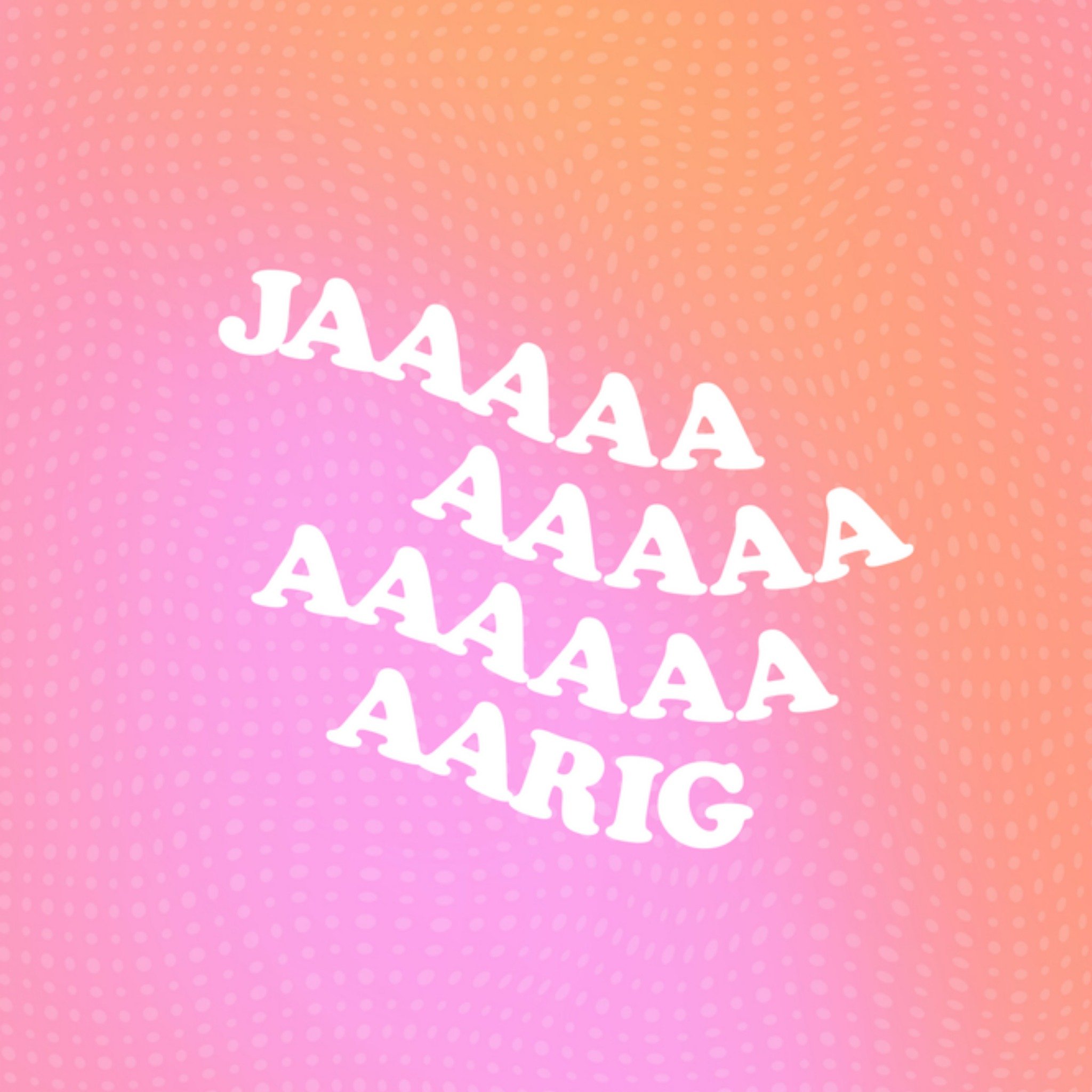 Greetz Verjaardagskaart kleurrijk Jaaaaaarig Vierkant