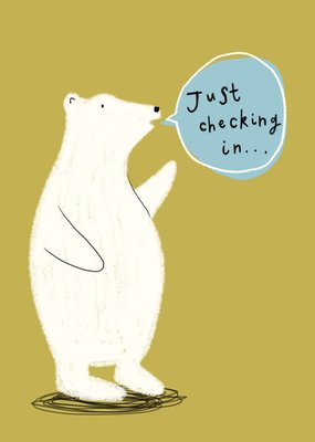 Greetz | Zomaar kaart | Just checking in