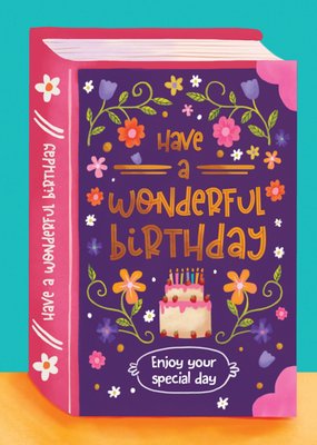 Aniet Illustration | Verjaardagskaart | Have a wonderful birthday