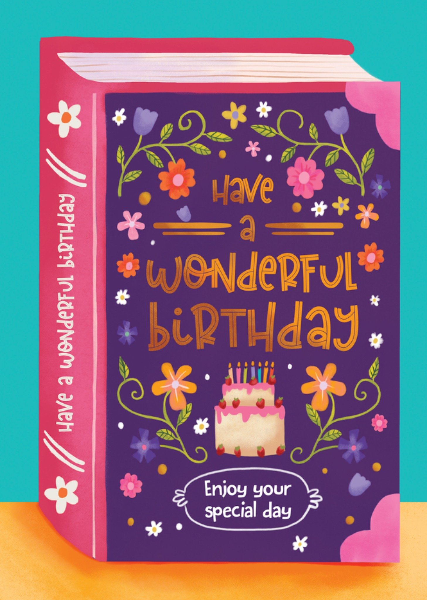Aniet Illustration Verjaardagskaart Have a wonderful birthday Standard Card