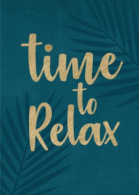 Papercute | Pensioenkaart | Time to relax
