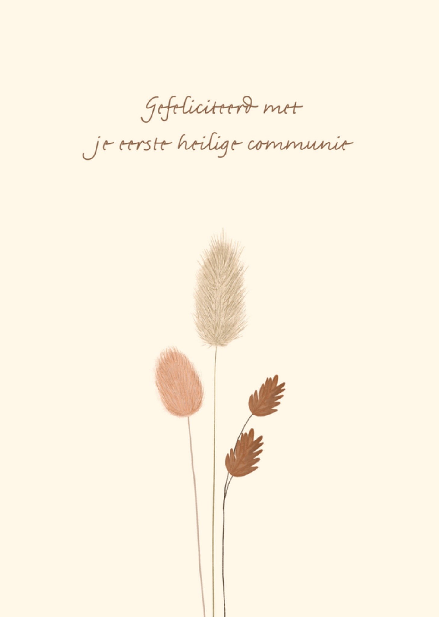Greetz Communiekaart minimalistisch Standard Card