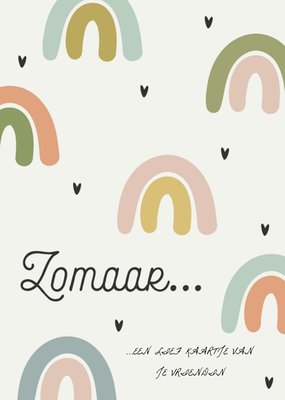 Zomaar kaart | Luckz | Tekst