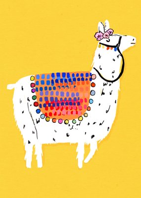 Greetz | Verjaardagskaart | lama