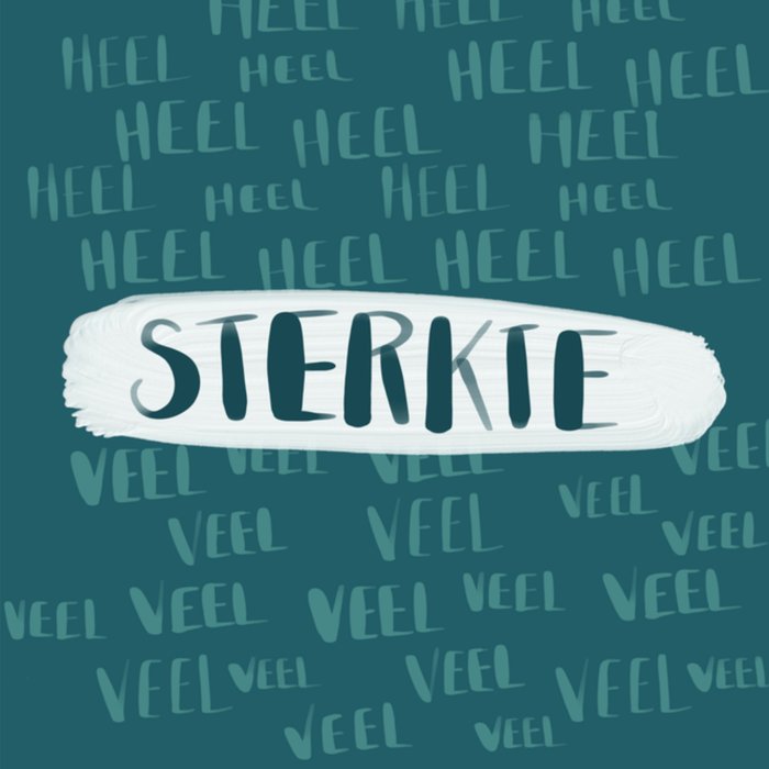 Greetz | Denken aan | Veel sterkte