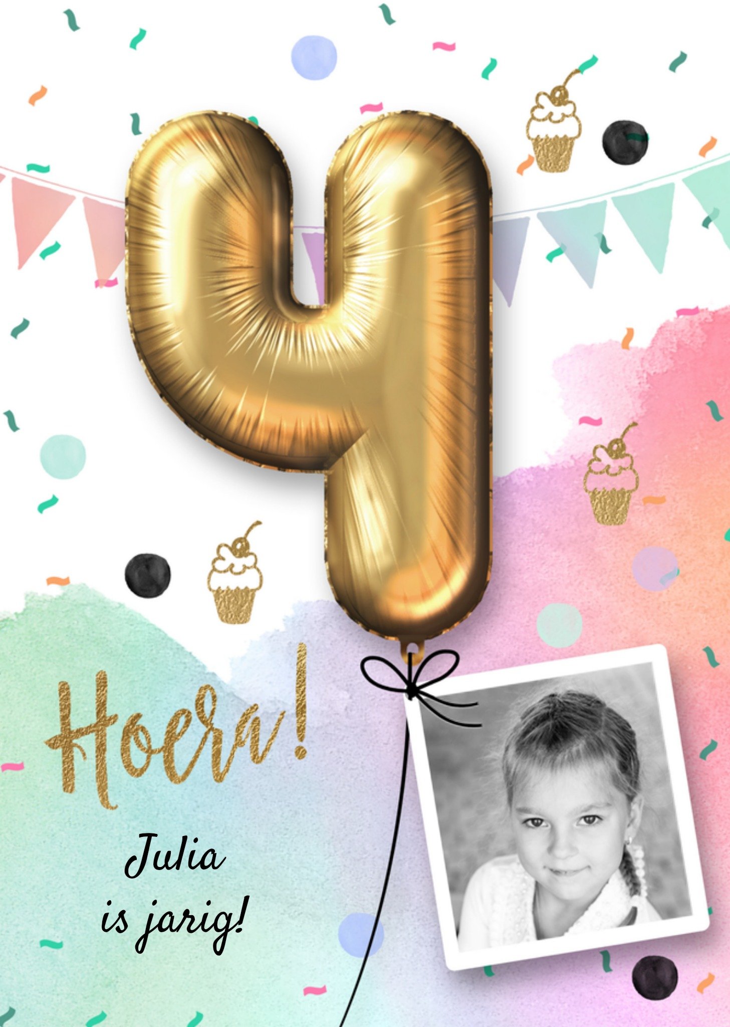 Luckz - Verjaardag - 4 jaar - Meisje
