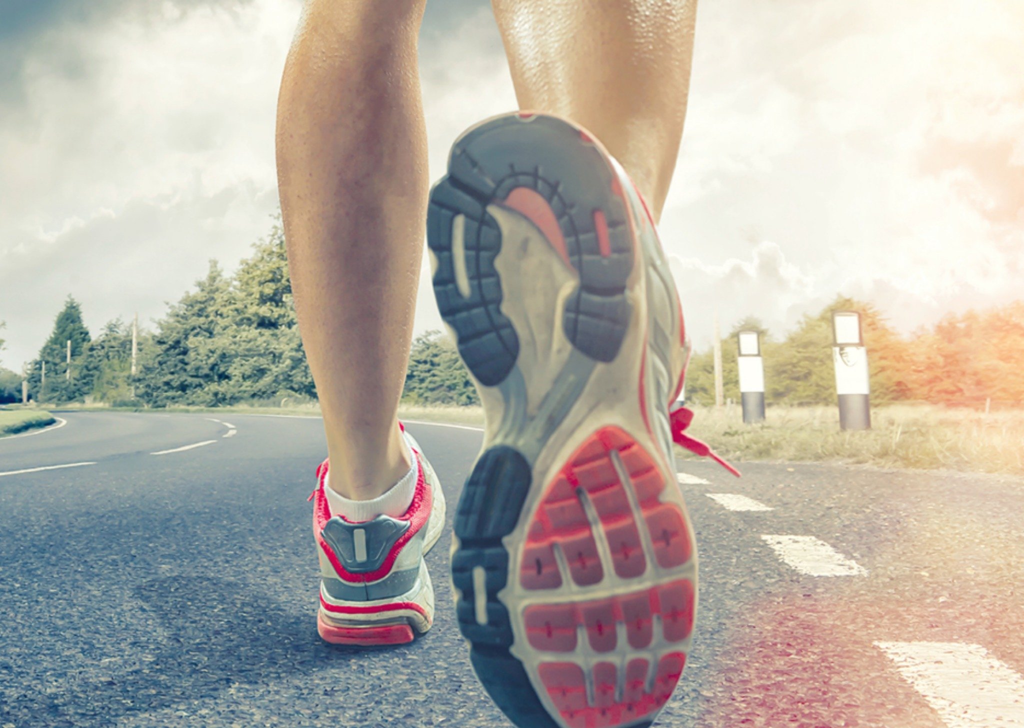 Sport hardlopen Kaart Paperclip