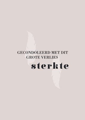 Greetz | Condoleancekaart | Gecondoleerd