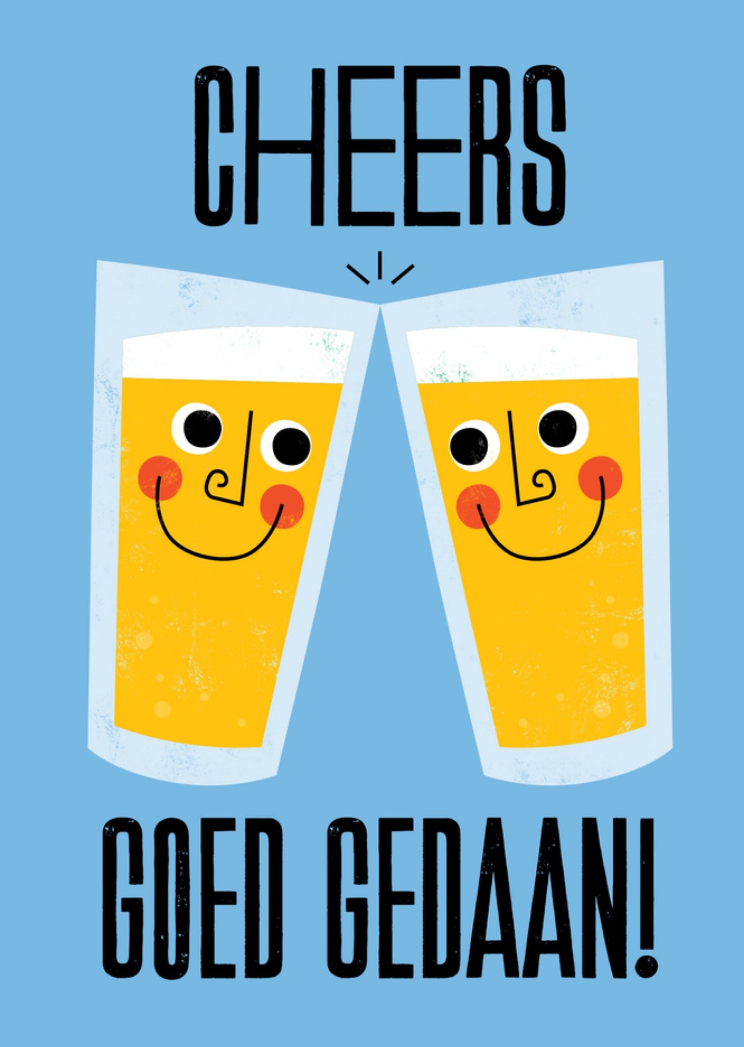 Greetz Felicitatiekaart goed gedaan Standard Card