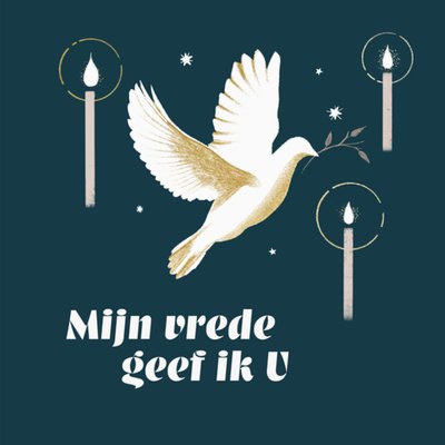 Kerstkaart | Greetz | Duif