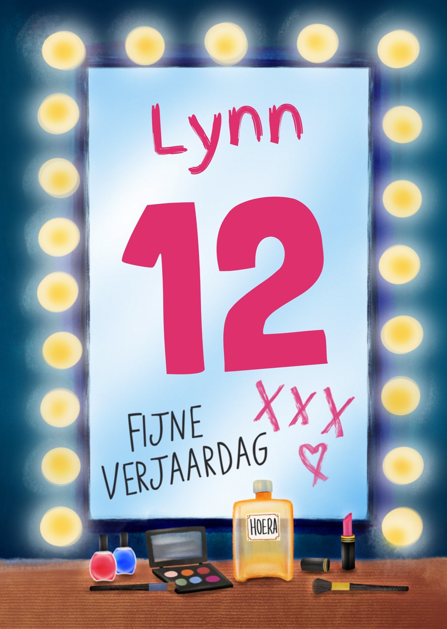 Verjaardagskaart 12 Fijne verjaardag Kaart Fishuals