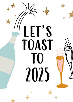 Greetz | Uitnodiging nieuwjaarsfeest | let's toast