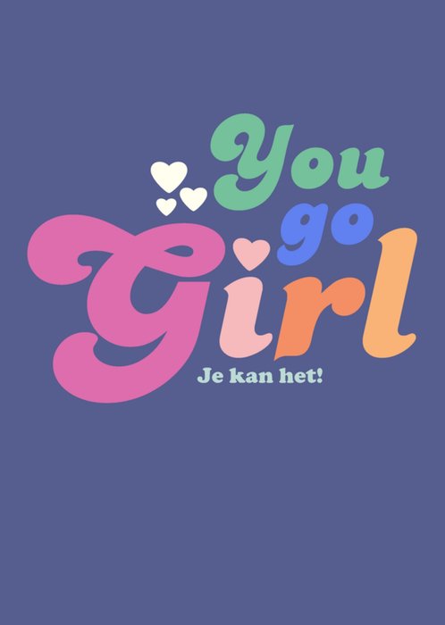 Greetz | Succeskaart | You go girl