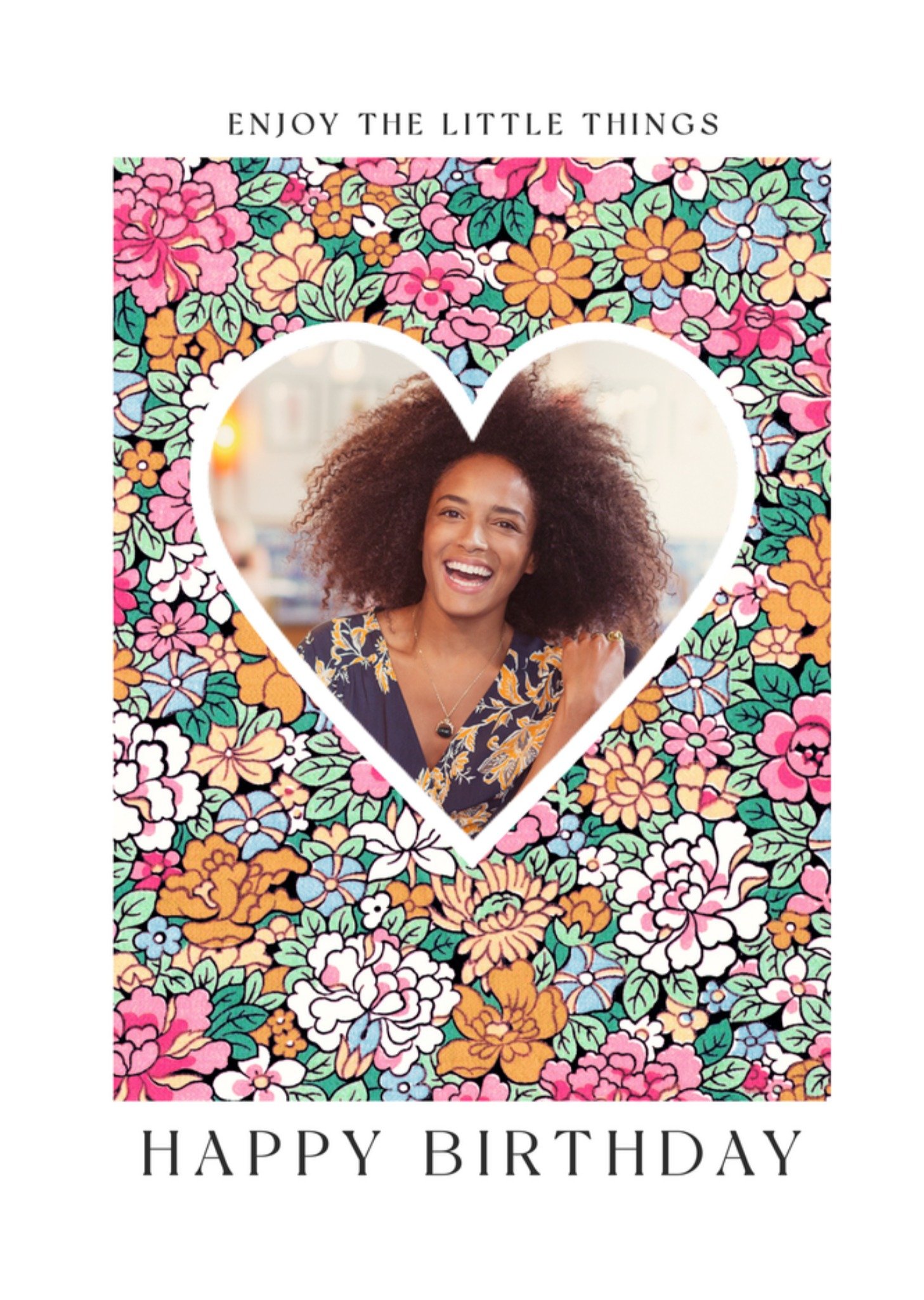 V A Verjaardagskaart Enjoy the little things Kaart The V A