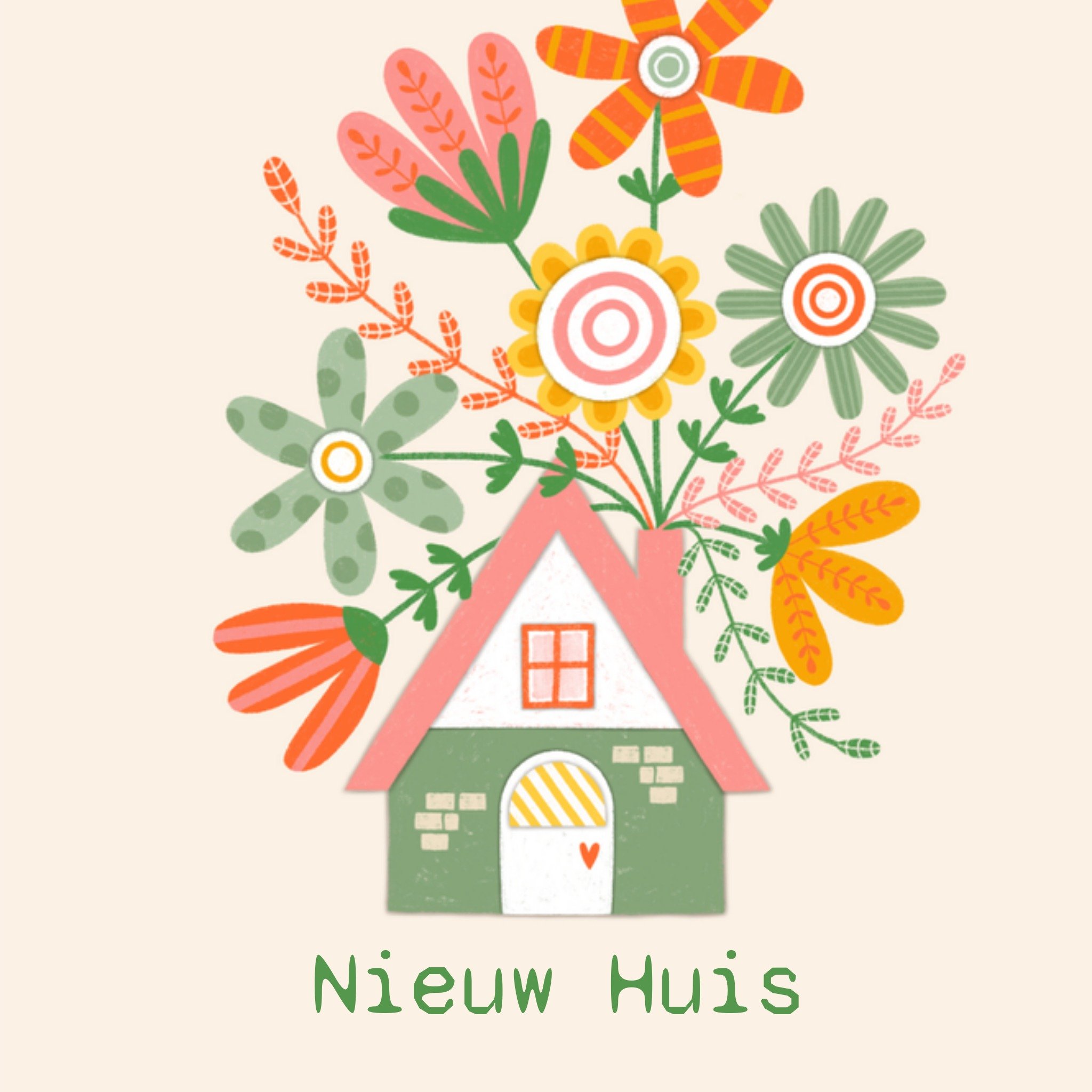 Nieuwe woning kaart Ouders Vierkante Kaart Marieke Witke