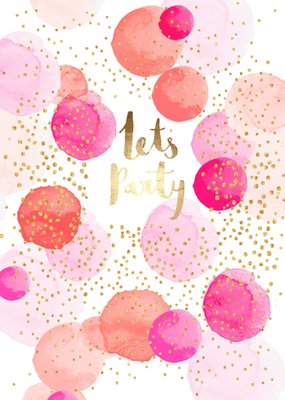 HotchPotch | Verjaardagskaart | Let's party.