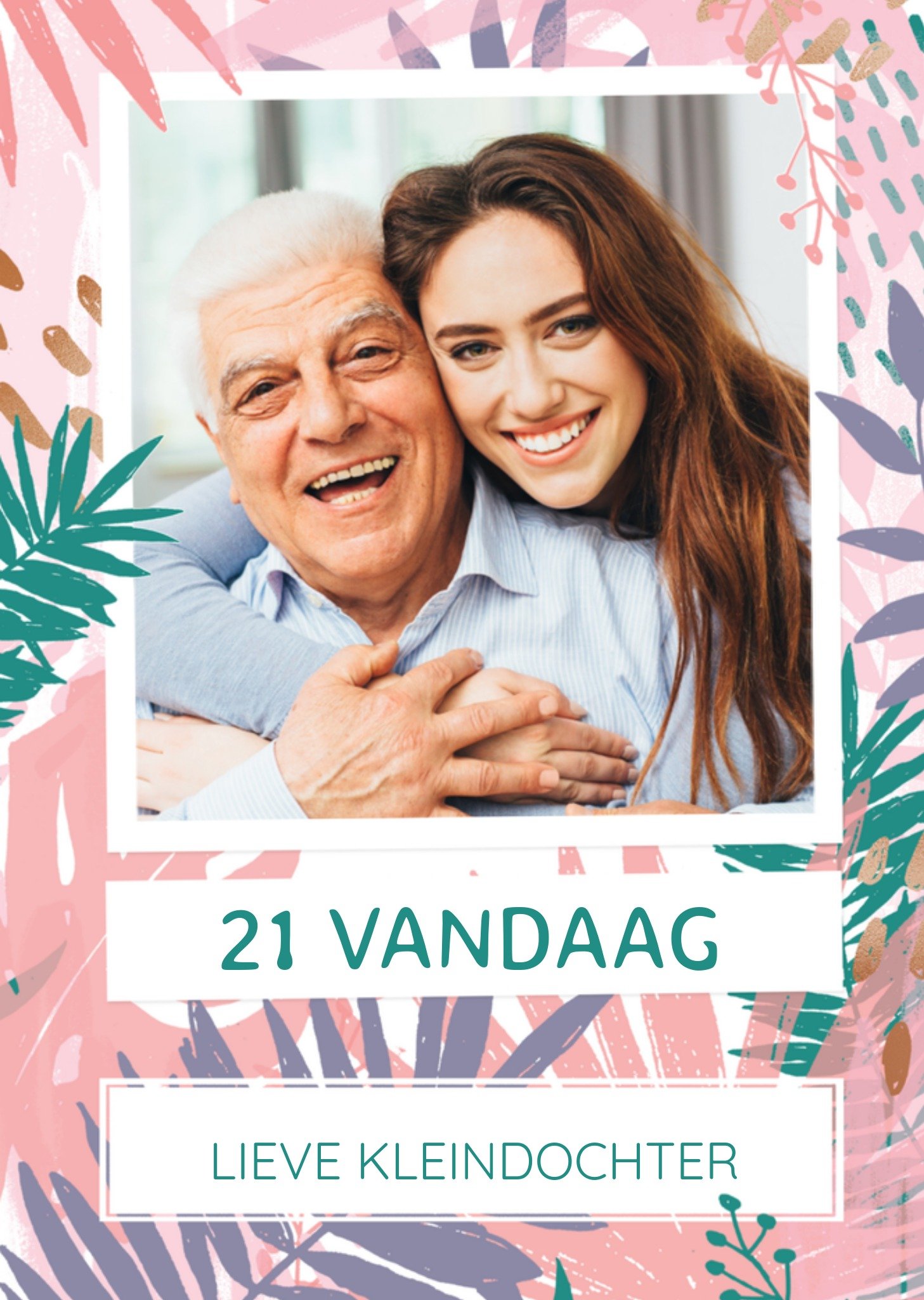 Verjaardagskaart Lieve kleindochter Greetz