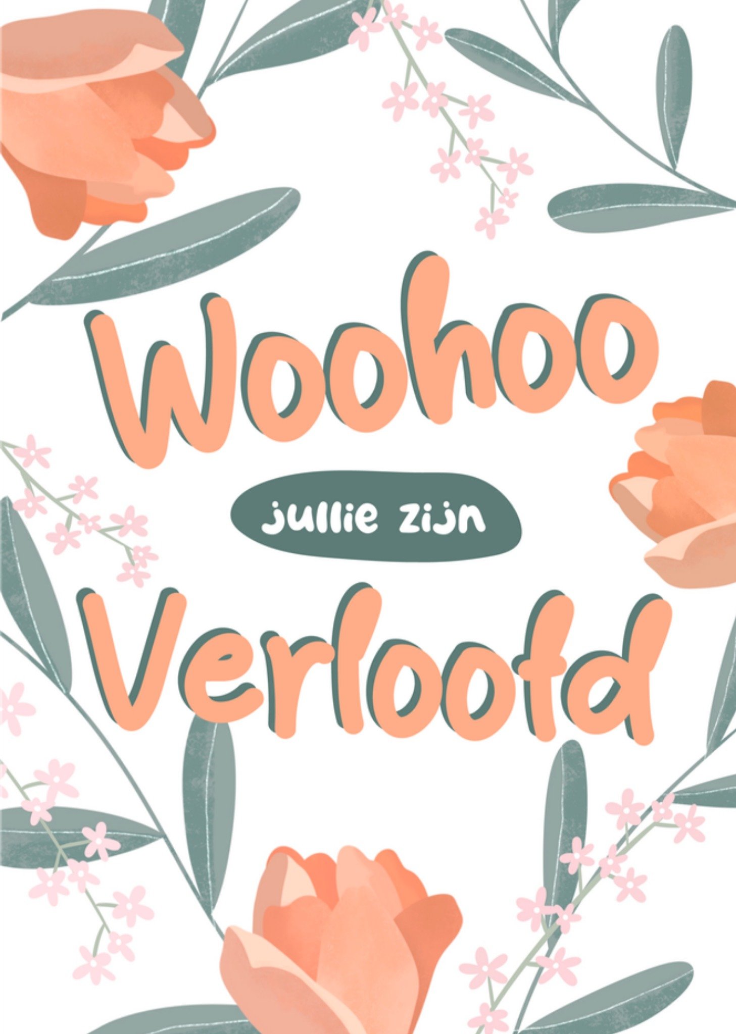 Greetz Huwelijkskaart Verloofd Woohoo Standard Card
