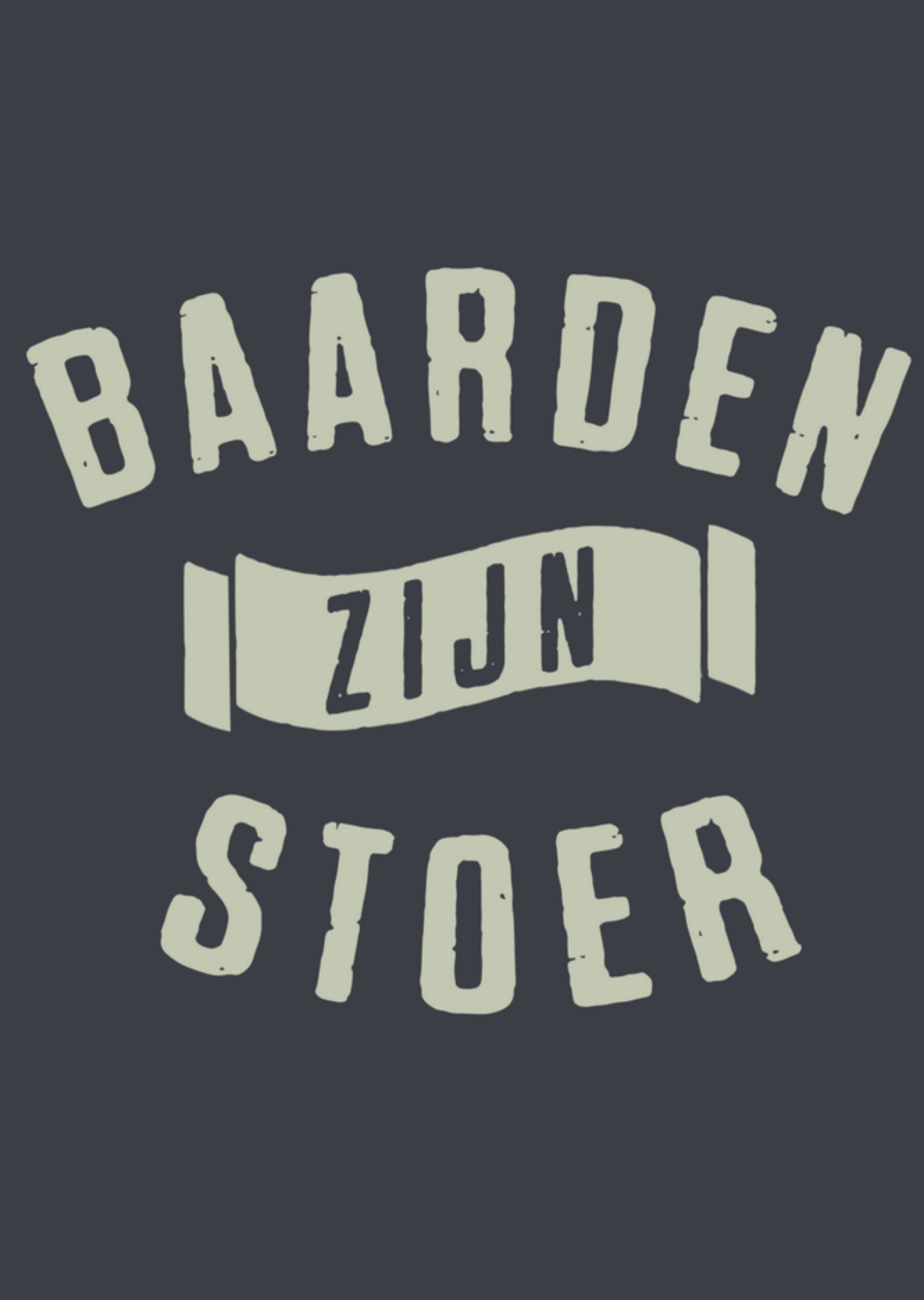 Greetz Verjaardag Cool Baard Standard Card
