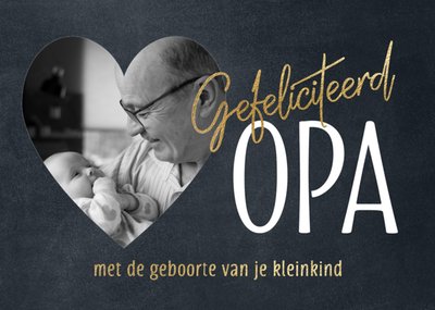 Luckz | Geboortekaart | Opa