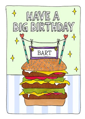 Sandysign | Verjaardagskaart | Have a big birthday