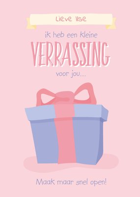 Tante Kaartje | Zwanger | Verrassing | cadeau