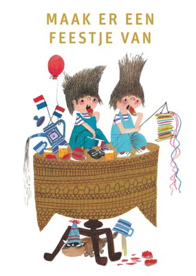 Fiep Westendorp | Verjaardagskaart | Feestje