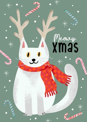 Greetz | Kerstkaart | Meowy xmas