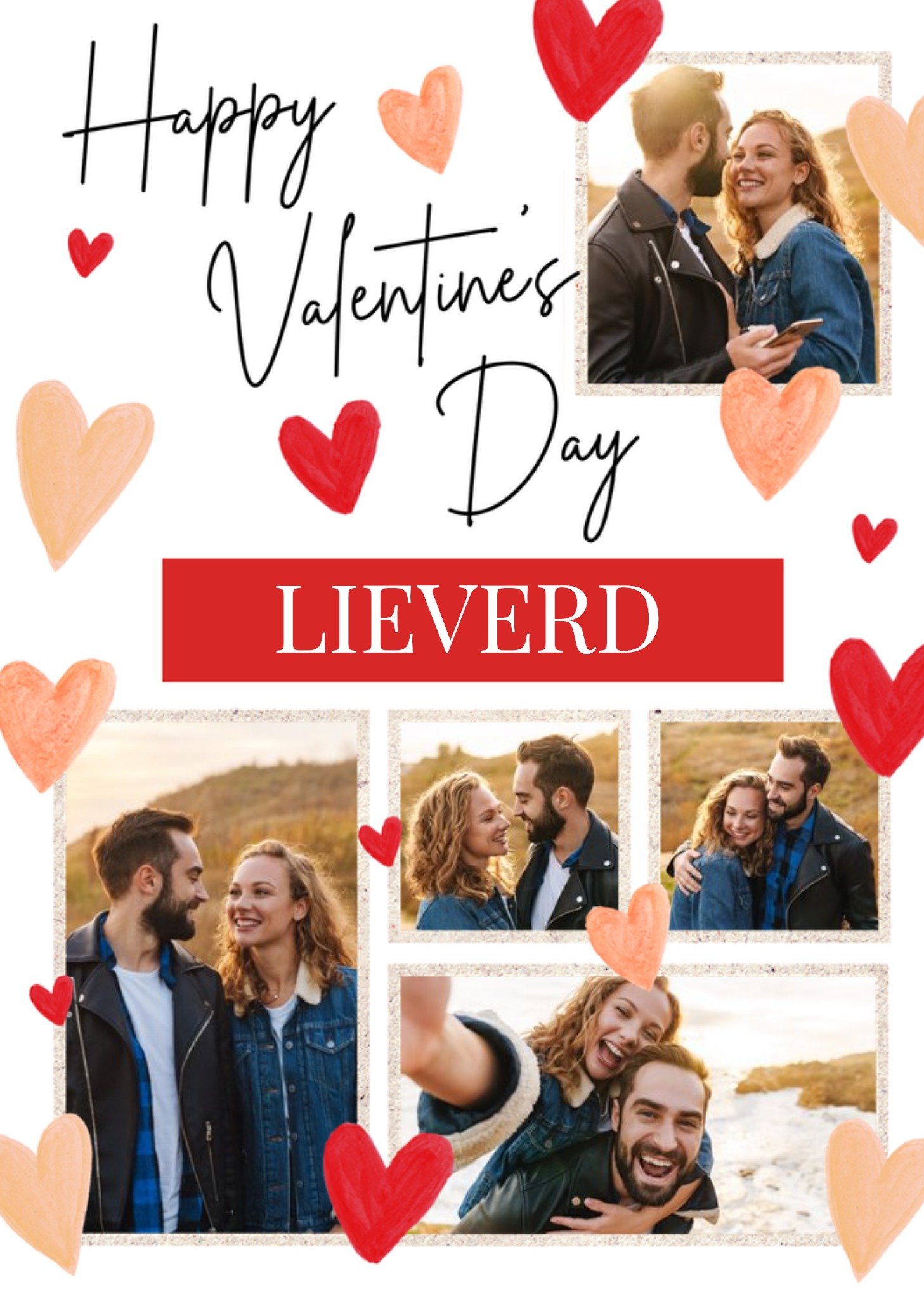 Greetz Valentijnskaart Lieverd Met fotos Standard Card