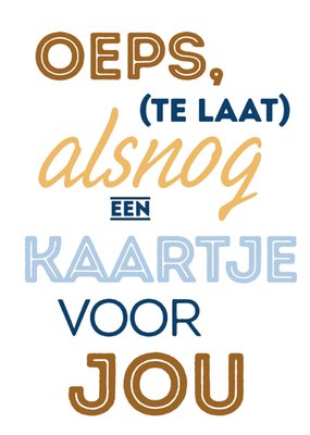 Verjaardagskaart | Greetz | You're my type | Tekst