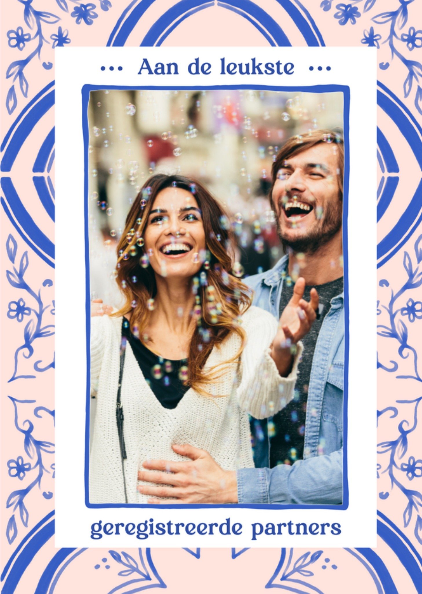 Huwelijkskaart Geregistreerde partners Greetz