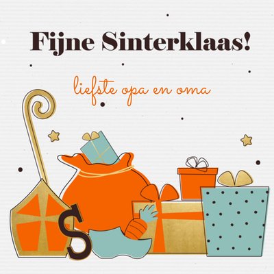 Greetz | Sinterklaaskaart | opa en oma