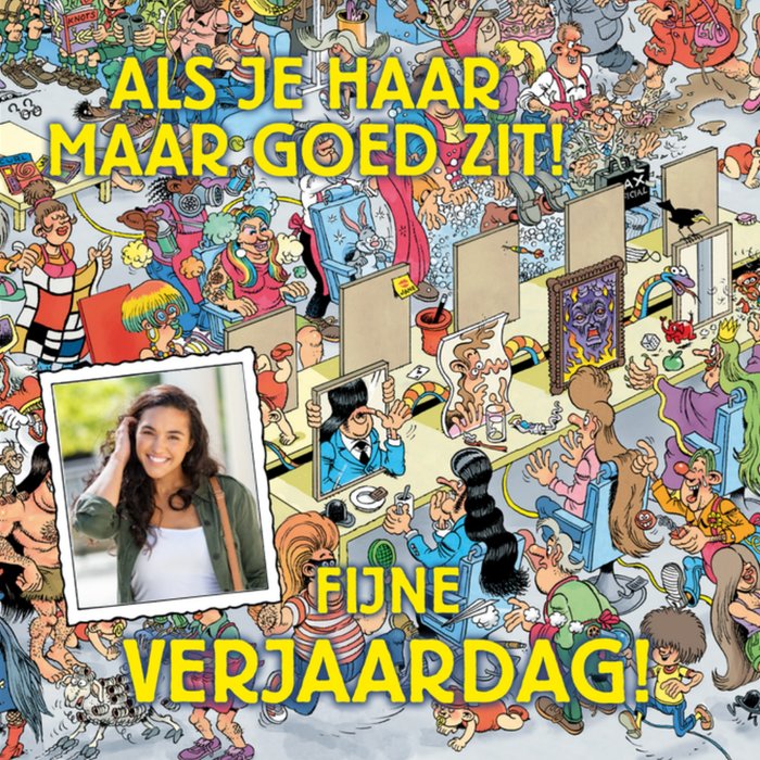 Jan van Haasteren | Verjaardagskaart | Goede haardag