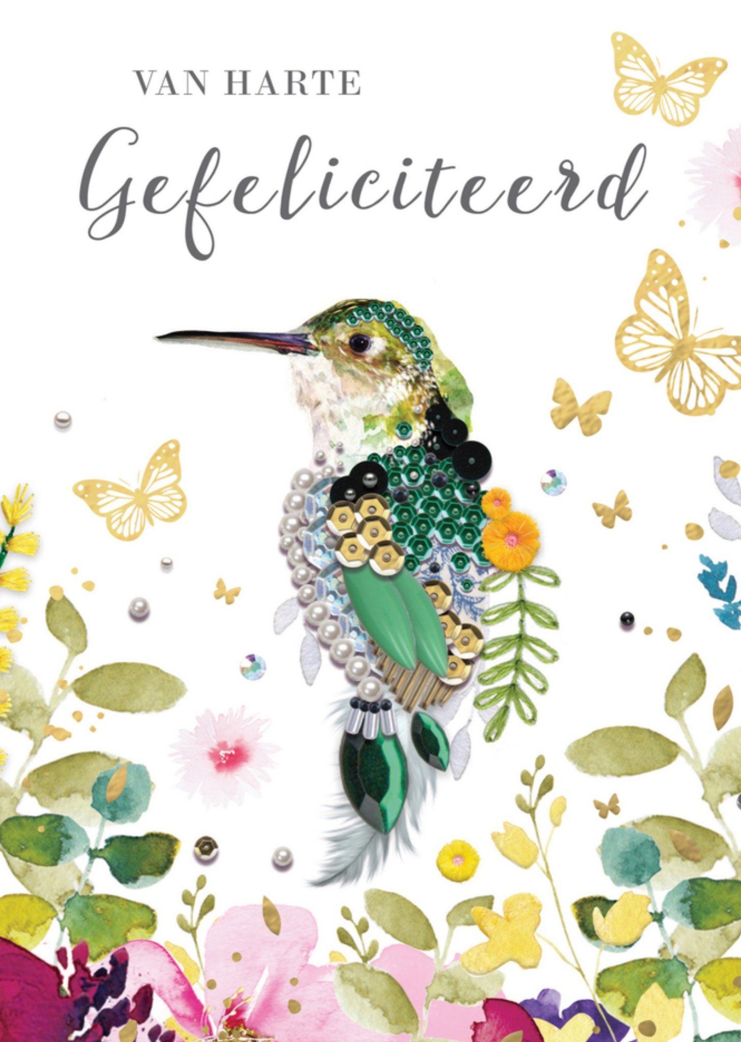 Abacus Verjaardagskaart vogel Kaart Abacus Cards