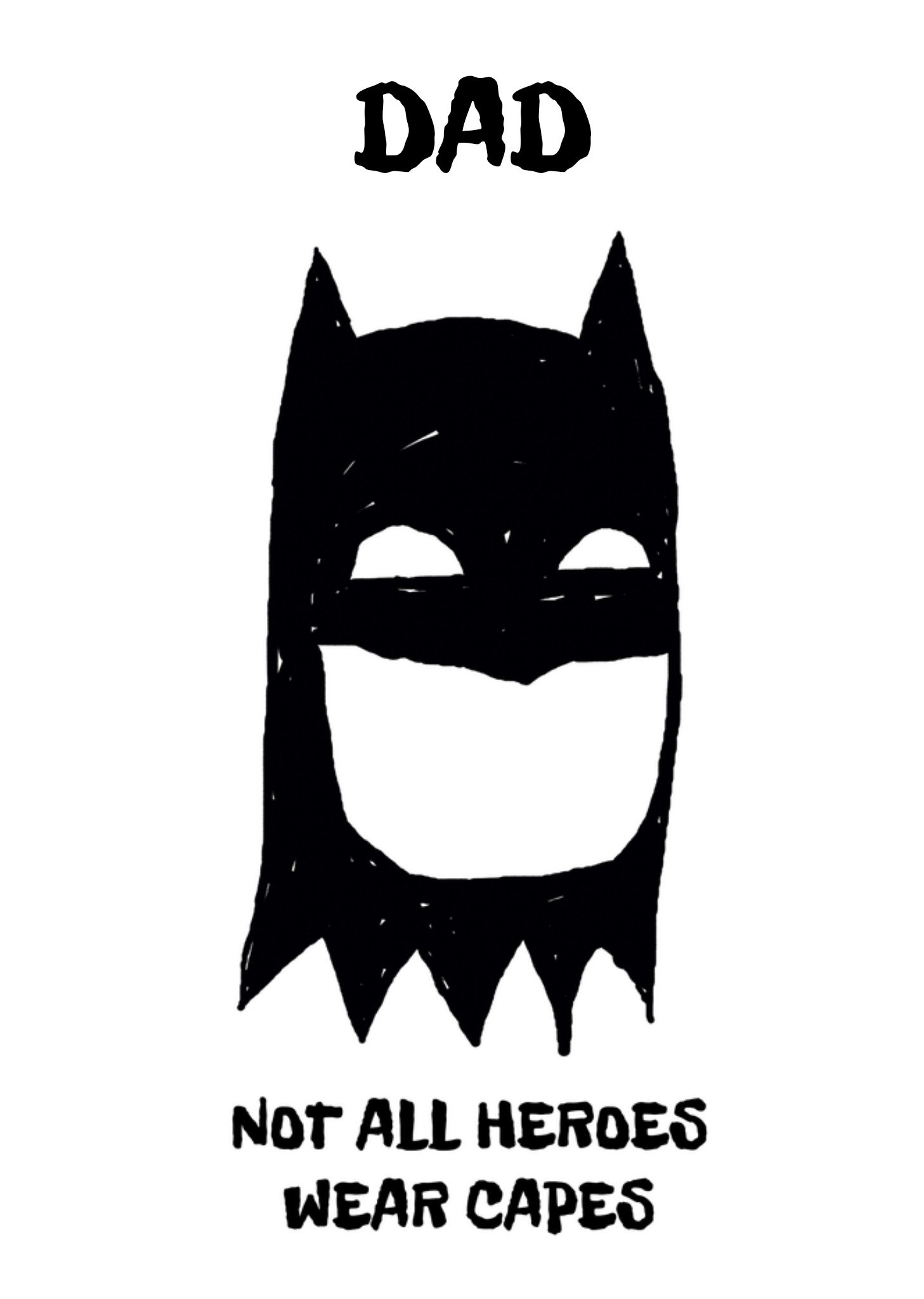 Warner Bros Vaderdagkaart Capes Kaart Batman