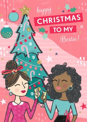 Studio Sundae | Kerstkaart | Vrolijk | Vriendin