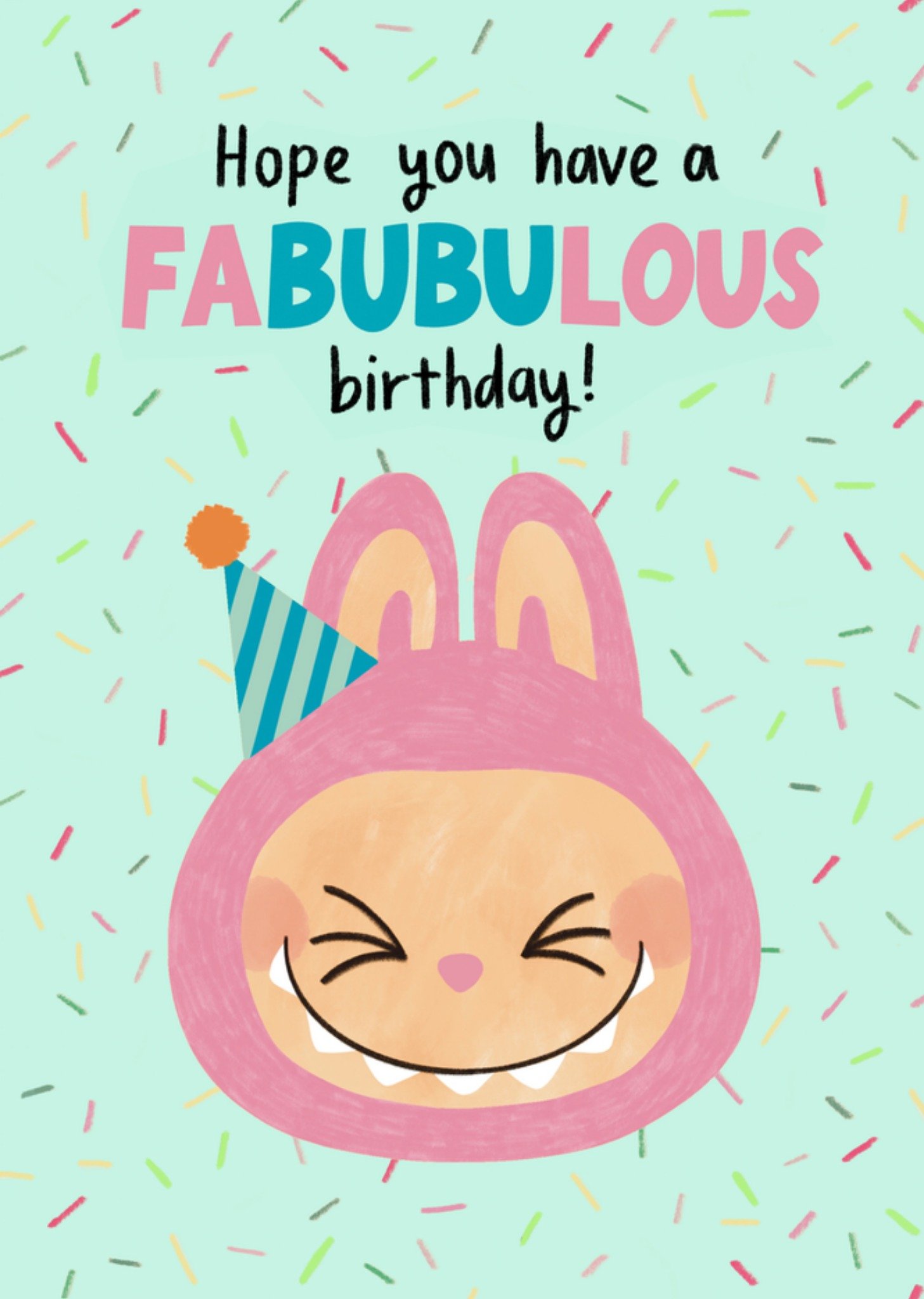 Greetz The London Studio Verjaardagskaart Fabubulous Birthday Standard Card