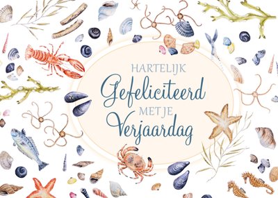 Janneke Brinkman | Verjaardagskaart | Hartelijk gefeliciteerd