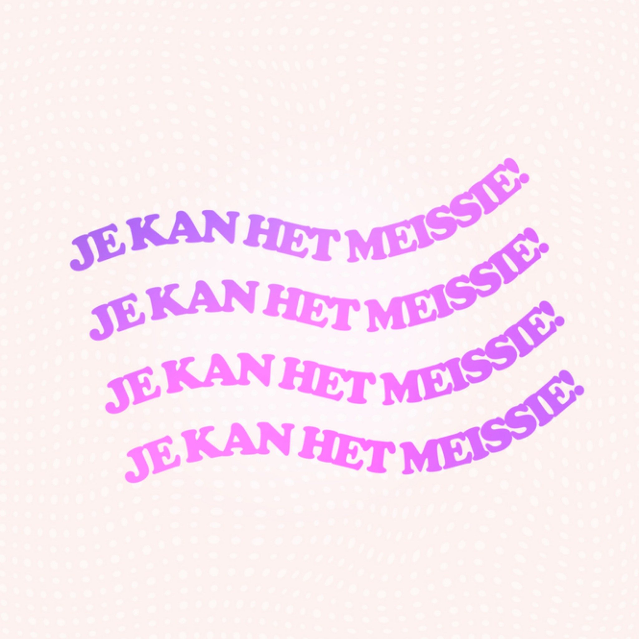 Greetz Succeskaart kleurrijk Vierkant