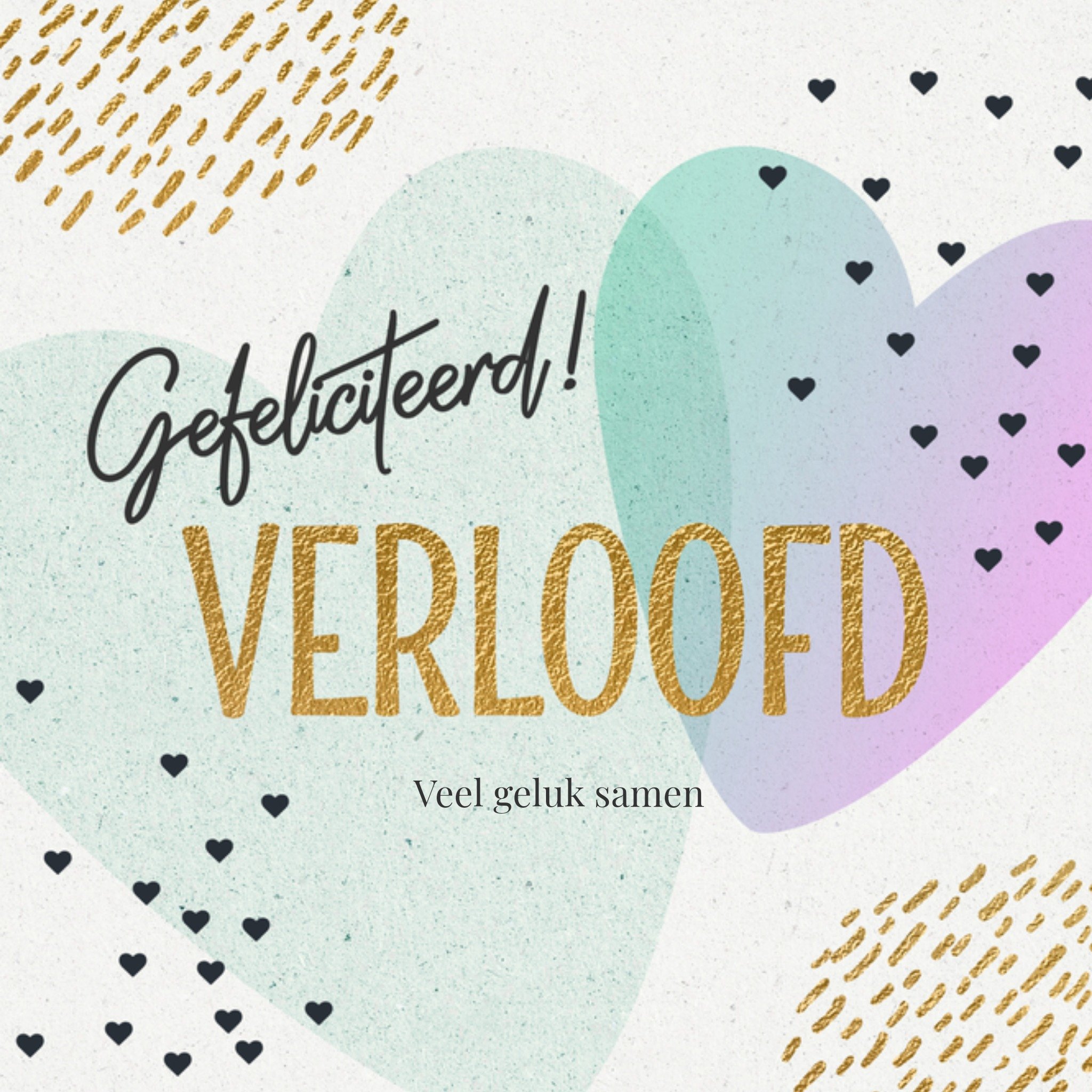 Verlovingskaart Lief Vierkante Kaart Luckz