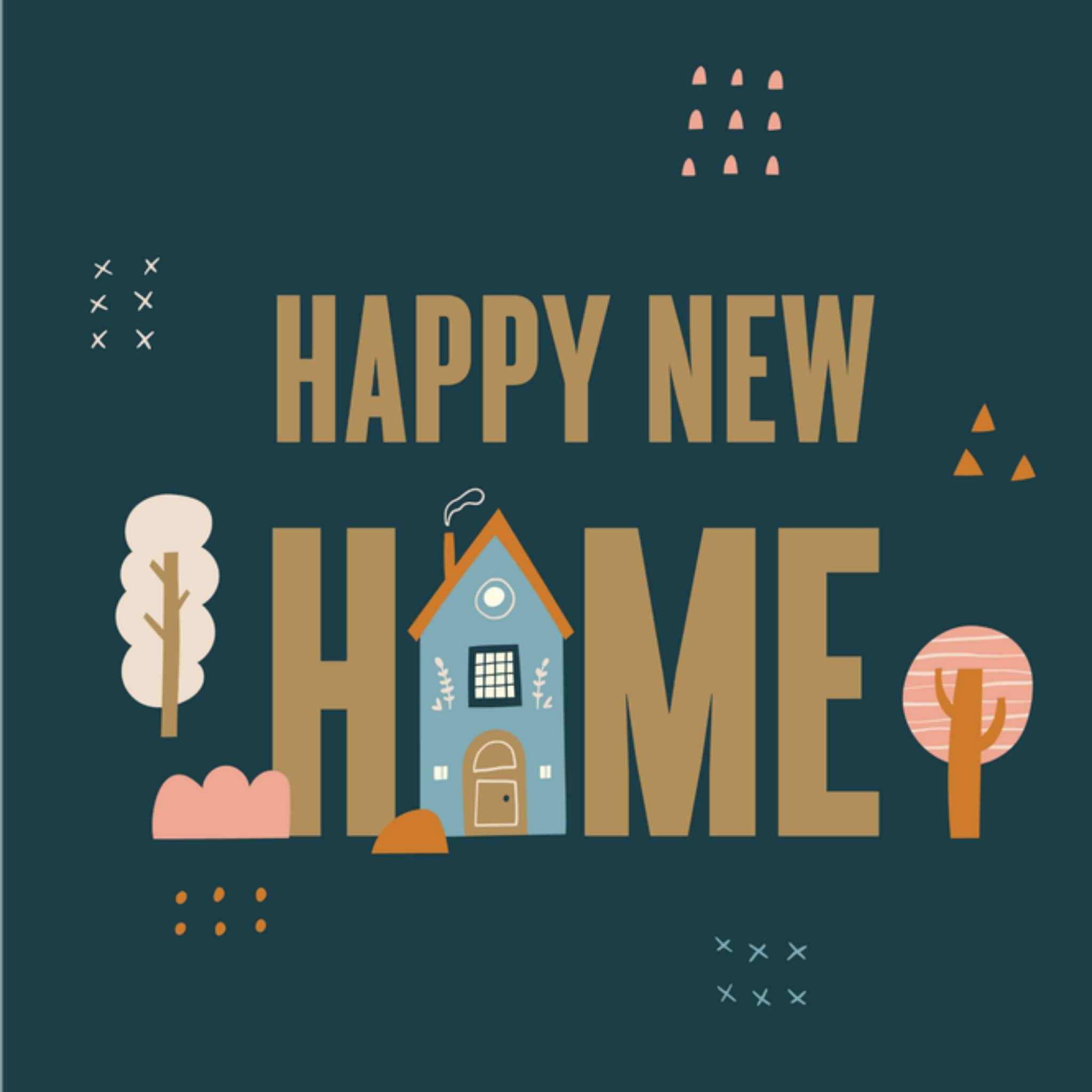 Papercute - Nieuwe woning kaart - Happy New Home