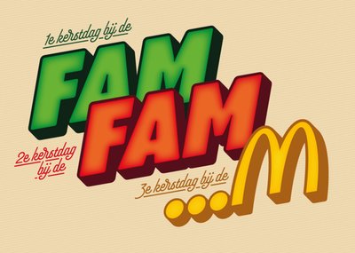 McDonalds | Kerstkaart