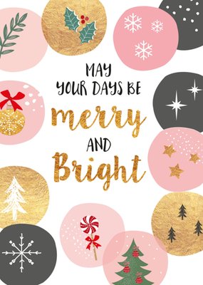 Tsjip | Kerstkaart | merry and bright