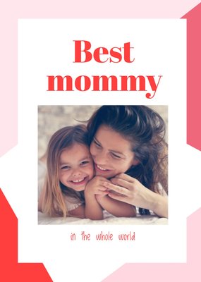 Beste Mama Van De Hele Wereld Foto Upload Moederdag Kaart